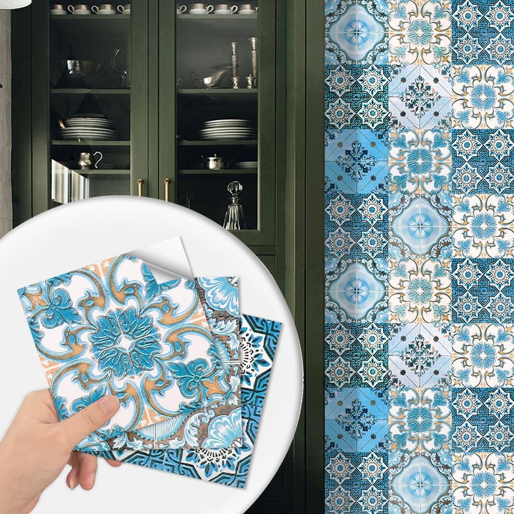 Portuguese Tiles Azulejo Decorative Stickers (10pcs) - Image 2