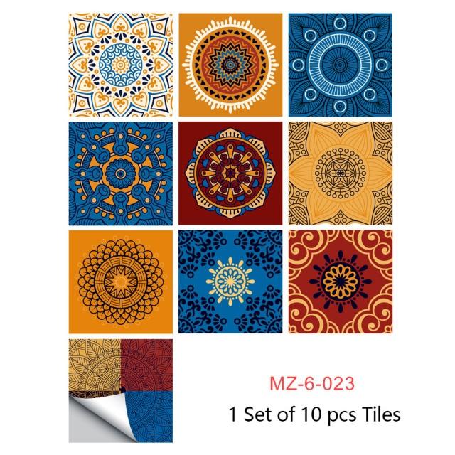 Portuguese Tiles Azulejo Decorative Stickers (10pcs) - Image 20