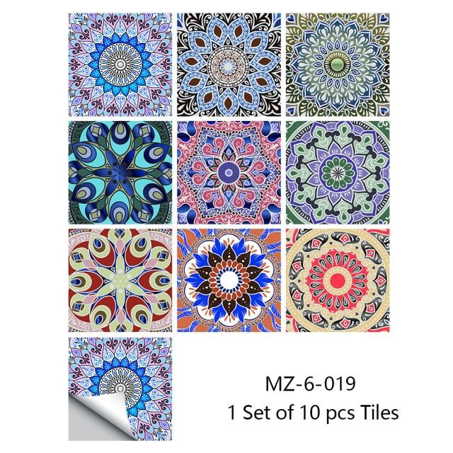Portuguese Tiles Azulejo Decorative Stickers (10pcs) - Image 27