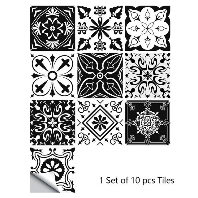 Portuguese Tiles Azulejo Decorative Stickers (10pcs) - Image 28