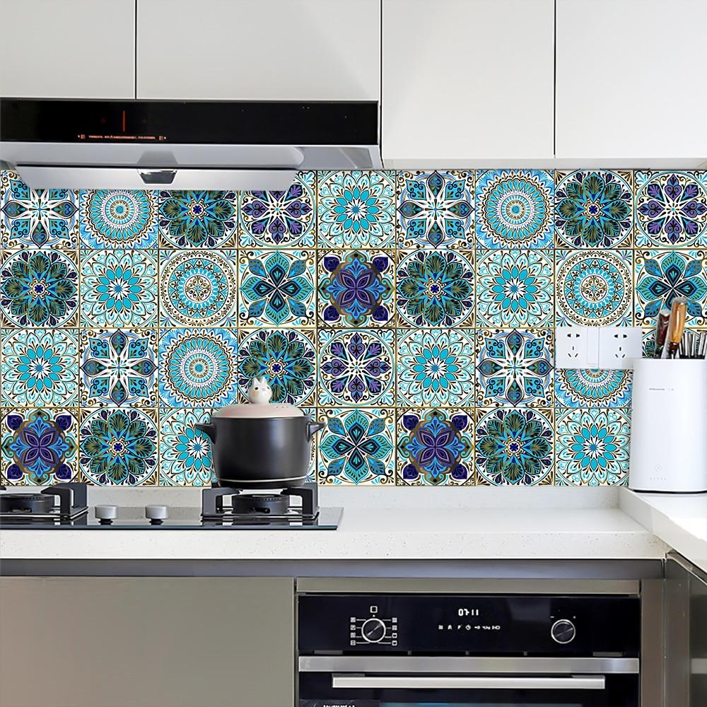 Portuguese Tiles Azulejo Decorative Stickers (10pcs) - Image 31