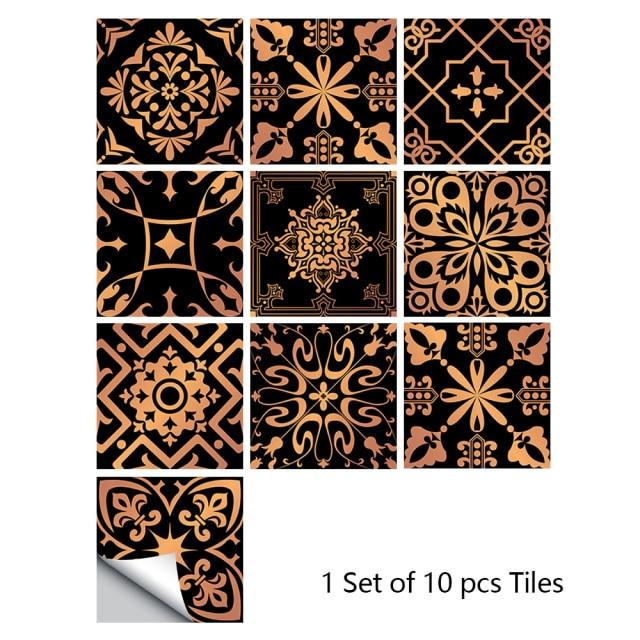 Portuguese Tiles Azulejo Decorative Stickers (10pcs) - Image 34