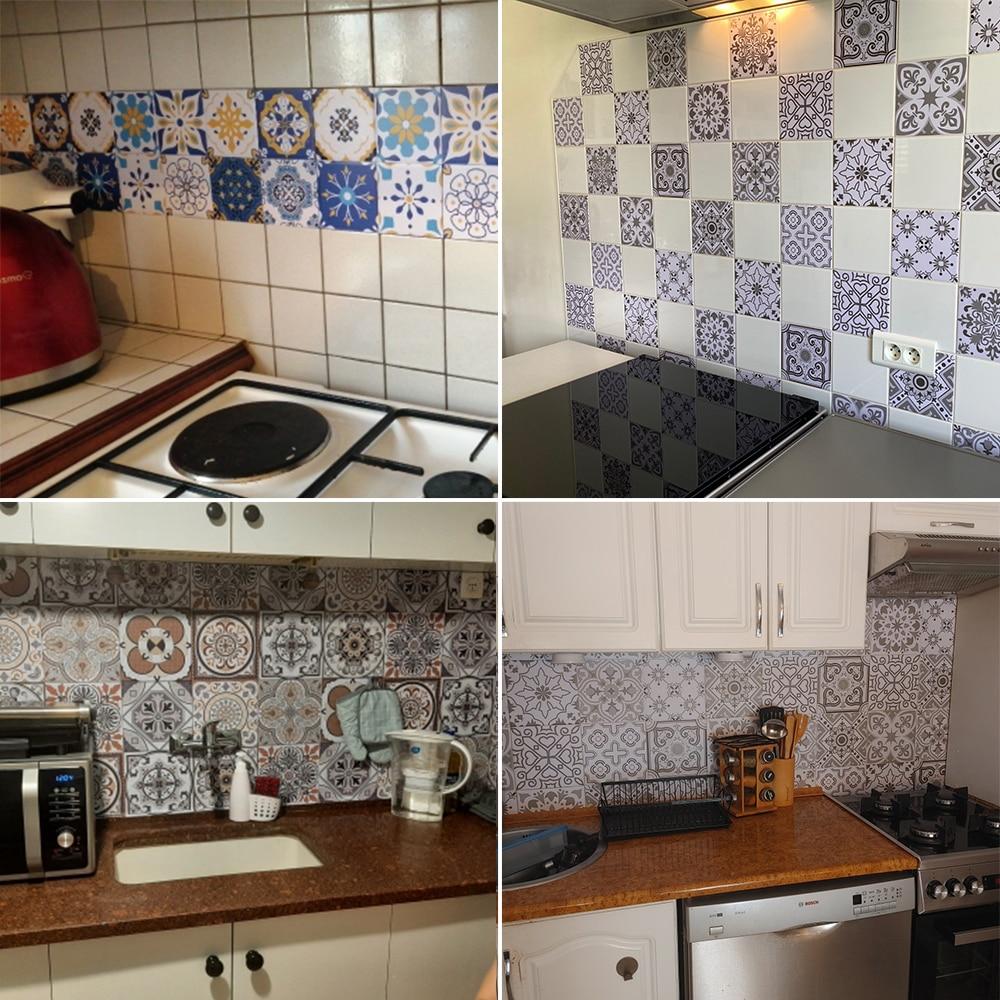 Portuguese Tiles Azulejo Decorative Stickers (10pcs) - Image 36