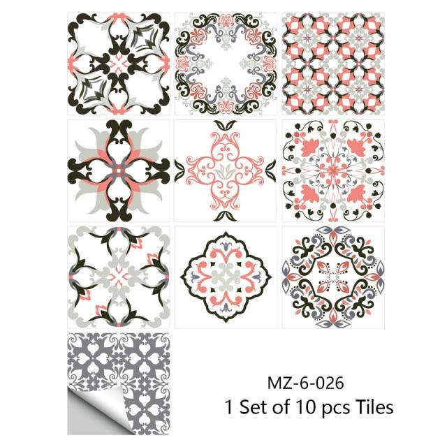 Portuguese Tiles Azulejo Decorative Stickers (10pcs) - Image 37