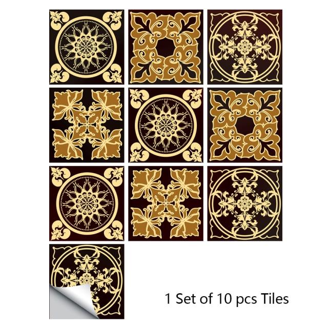 Portuguese Tiles Azulejo Decorative Stickers (10pcs) - Image 6