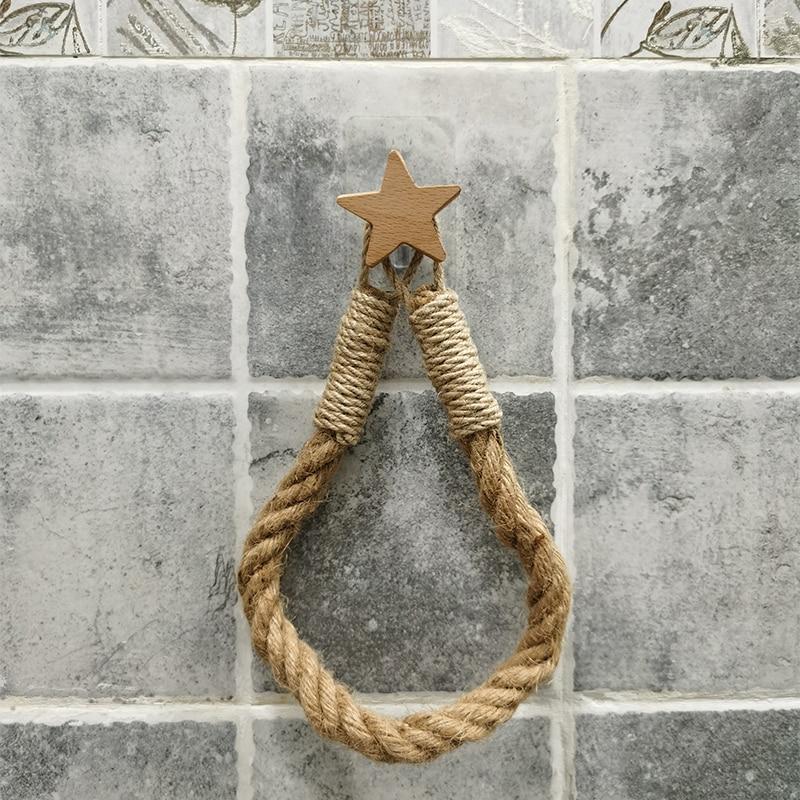 Multipurpose Vintage Bathroom Stick-On Hanging Rope - Image 10