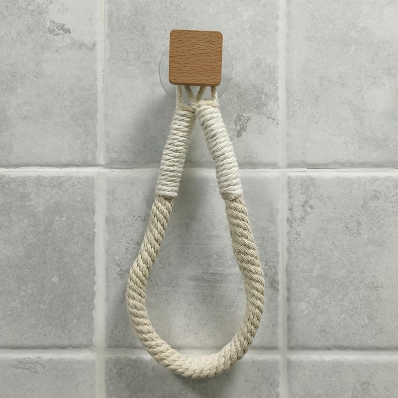 Multipurpose Vintage Bathroom Stick-On Hanging Rope - Image 15