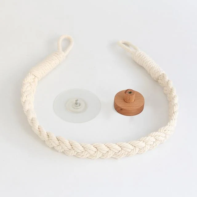 Multipurpose Vintage Bathroom Stick-On Hanging Rope - Image 19