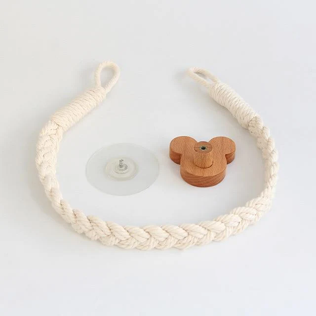 Multipurpose Vintage Bathroom Stick-On Hanging Rope - Image 2
