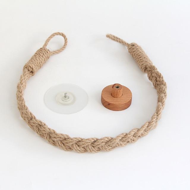 Multipurpose Vintage Bathroom Stick-On Hanging Rope - Image 21