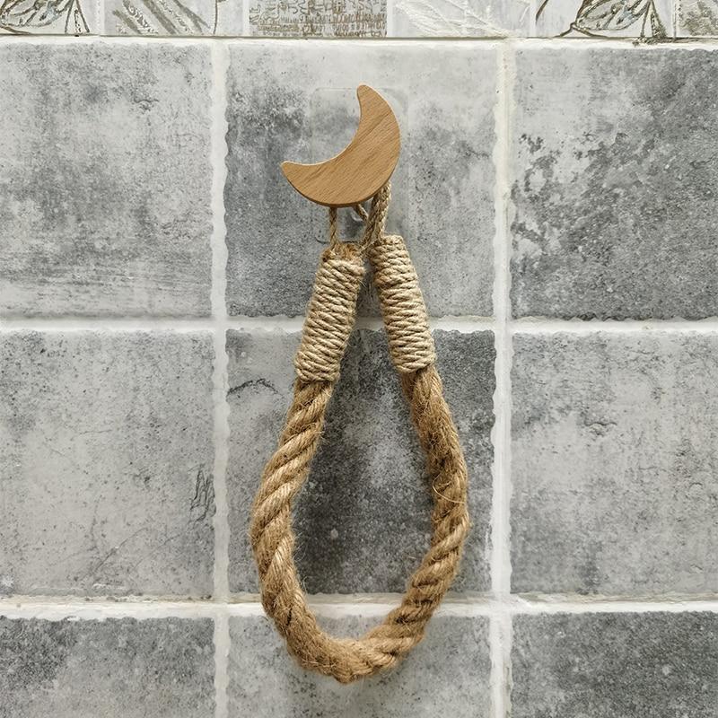 Multipurpose Vintage Bathroom Stick-On Hanging Rope - Image 22