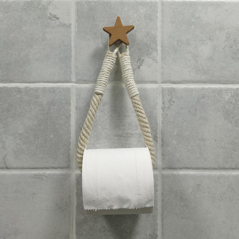 Multipurpose Vintage Bathroom Stick-On Hanging Rope - Image 23