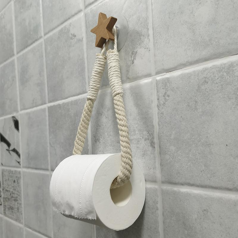 Multipurpose Vintage Bathroom Stick-On Hanging Rope - Image 25