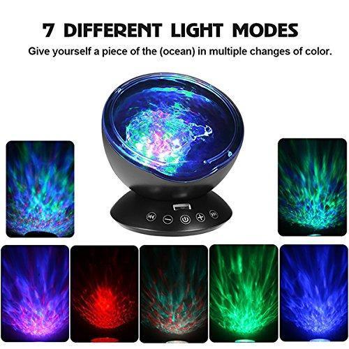 Mystical Aurora Projector With Built in Speaker - Image 4
