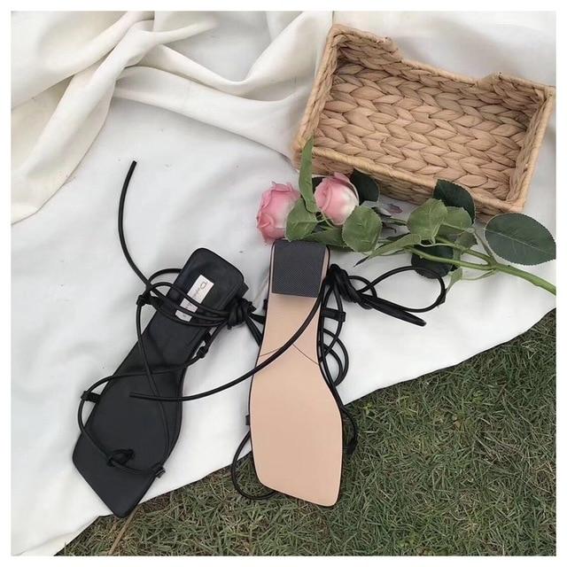 DonleeQueen™ Lace Up Back Strap Sandals - Image 4