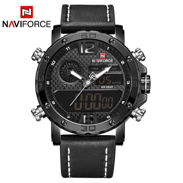 NAVIFORCE Saturn™ Tactical Water Resistant Analog & Digital Hand Watch - Image 6