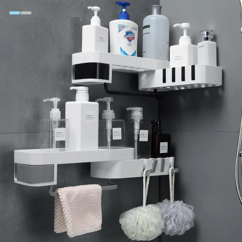NeatMaster™  Drill-Free Wall Mounted Corner Shower Shelf - Image 4