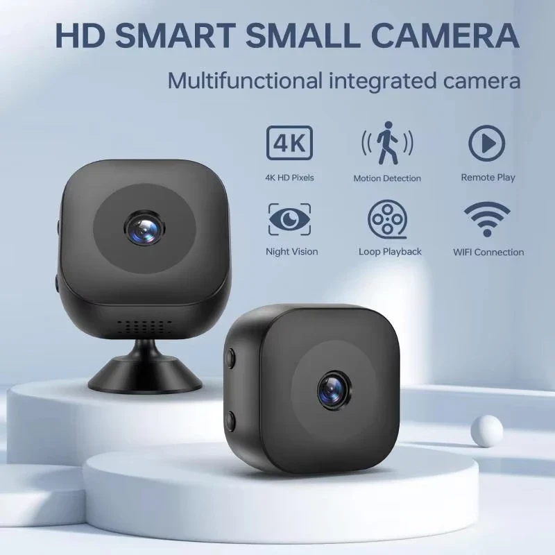 Ultra HD 4K Motion Detection & Night Vision Magnetic Smart WIFI Camera - Image 3