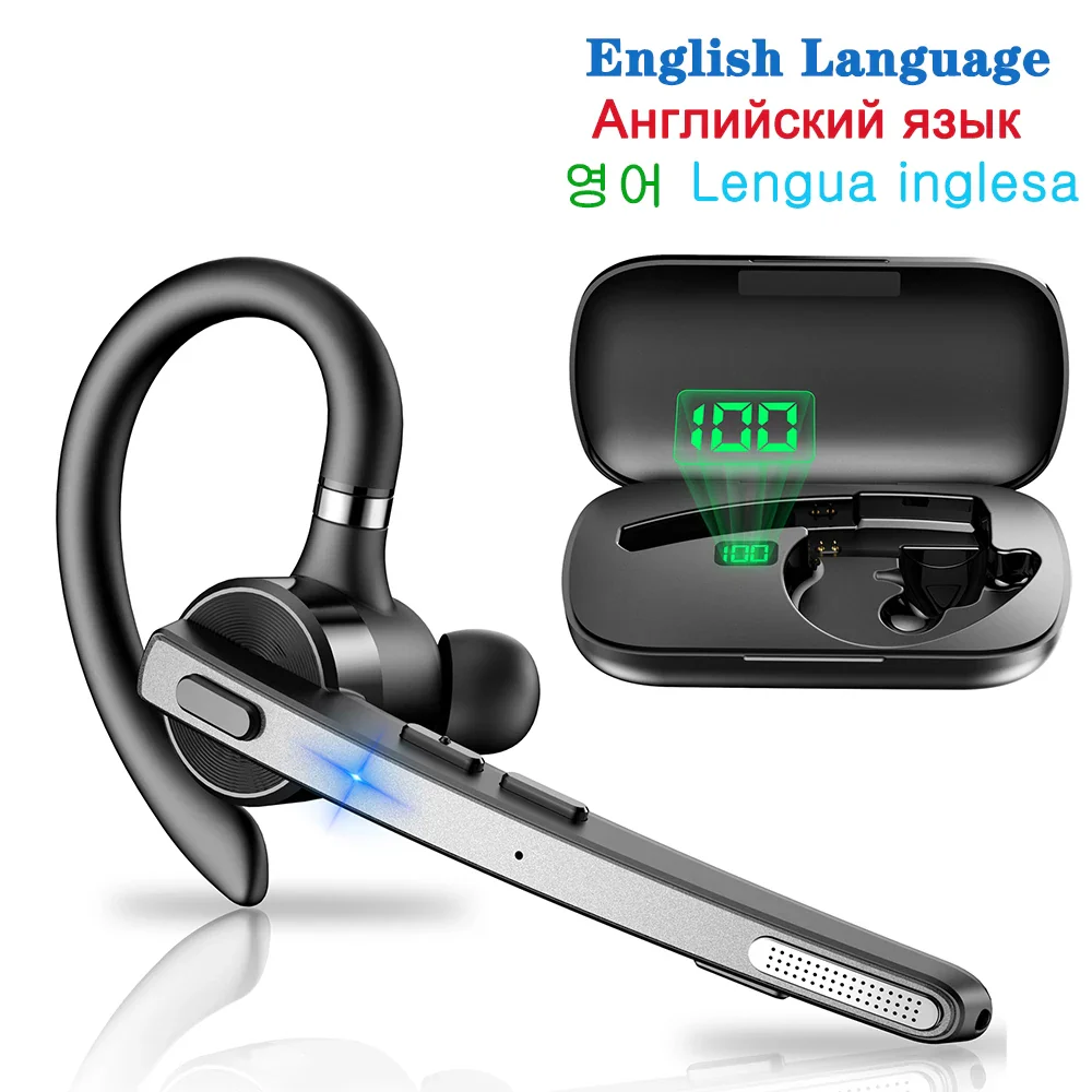 Bee M53 Dual-Mic Noise Cancelling Hi-Fi Audio Lightweight Headset with Charging Case - Image 17
