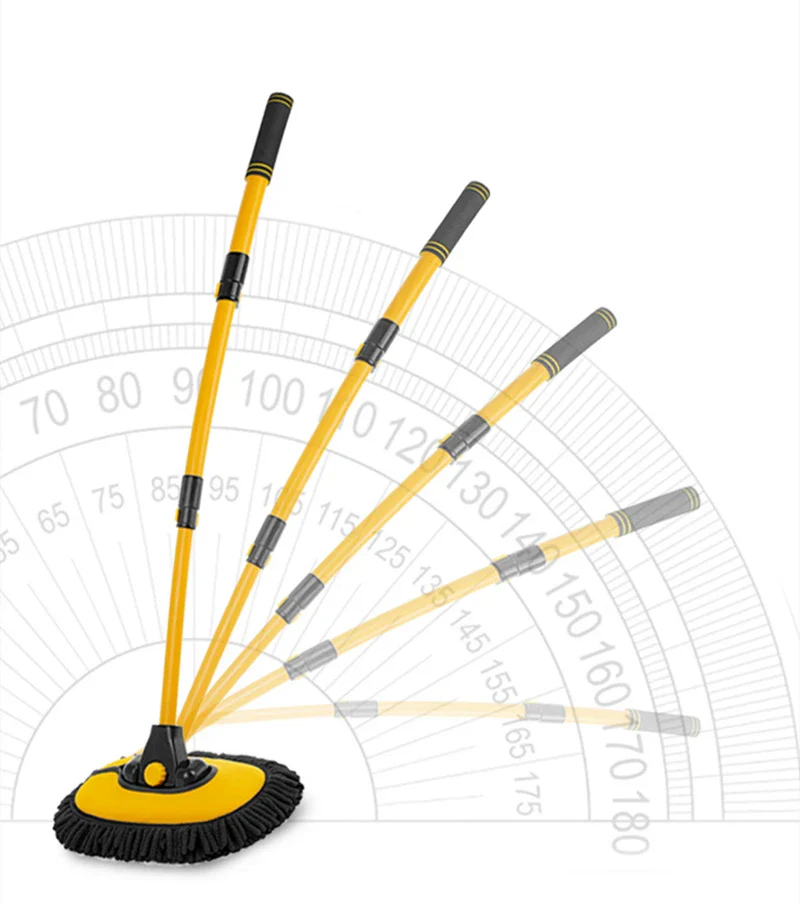 Telescoping Retractable Long Handle Car Wash Mop - Image 11