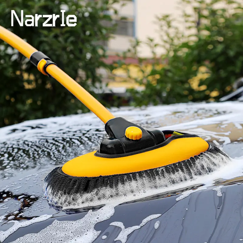 Telescoping Retractable Long Handle Car Wash Mop - Image 2