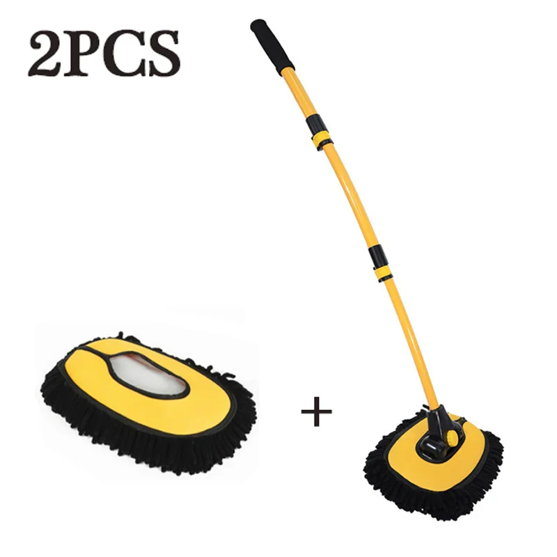 Telescoping Retractable Long Handle Car Wash Mop - Image 21