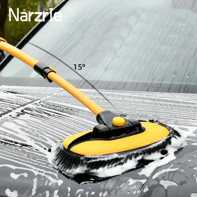 Telescoping Retractable Long Handle Car Wash Mop - Image 3