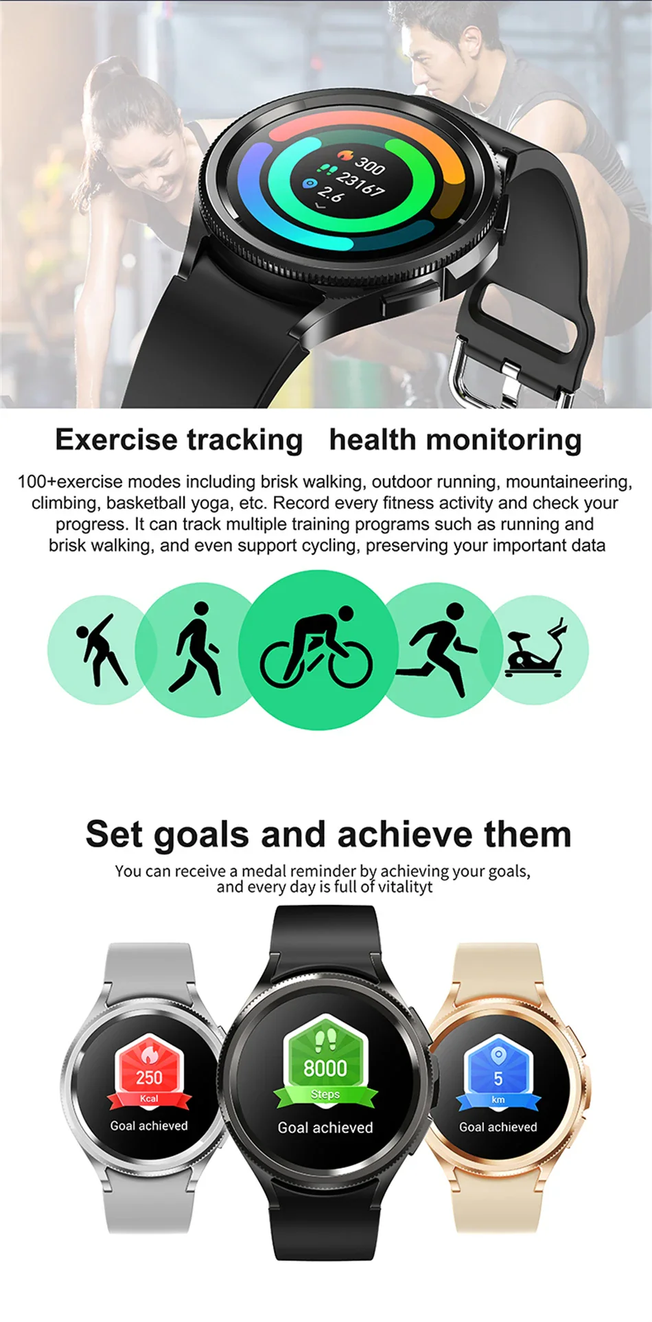 Classic Bluetooth Call Health Monitoring Smartwatch For Android & iOS - Image 14