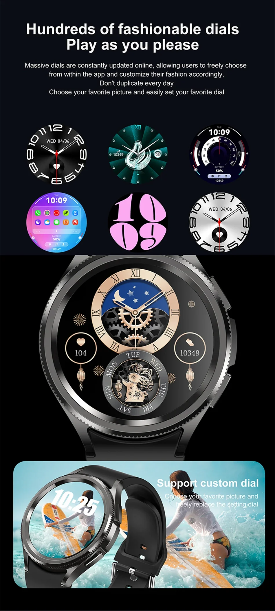 Classic Bluetooth Call Health Monitoring Smartwatch For Android & iOS - Image 16