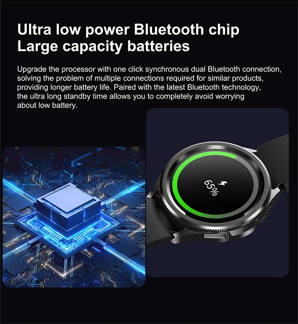 Classic Bluetooth Call Health Monitoring Smartwatch For Android & iOS - Image 17