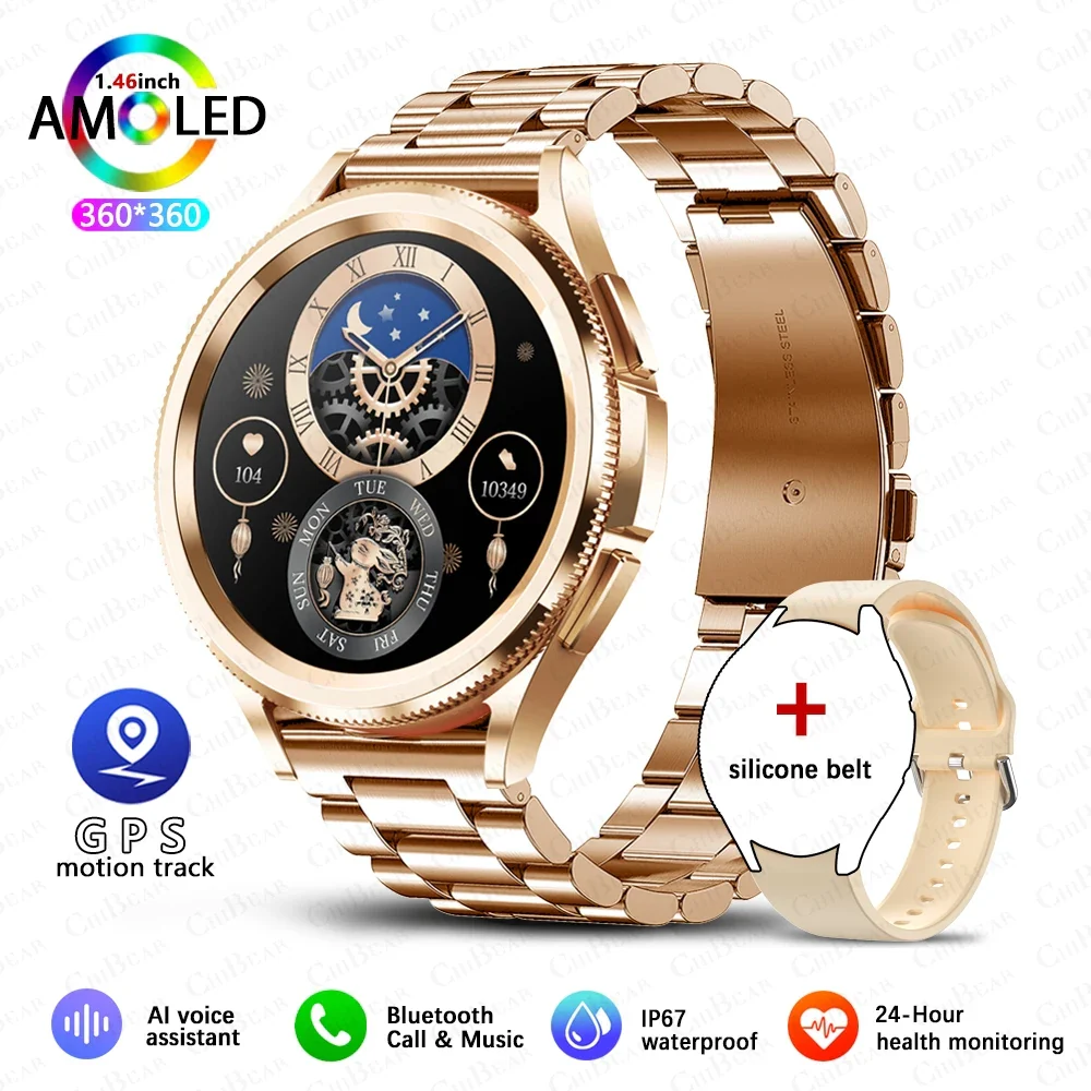 Classic Bluetooth Call Health Monitoring Smartwatch For Android & iOS - Image 27
