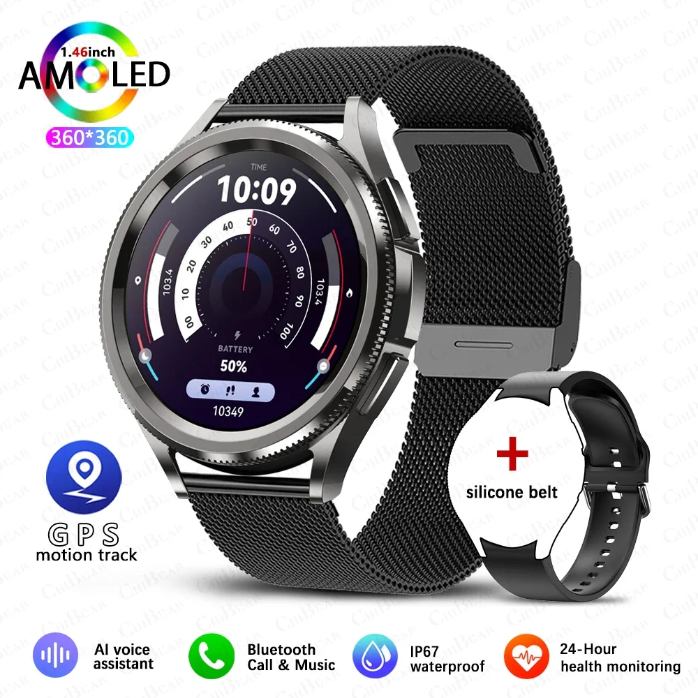 Classic Bluetooth Call Health Monitoring Smartwatch For Android & iOS - Image 31