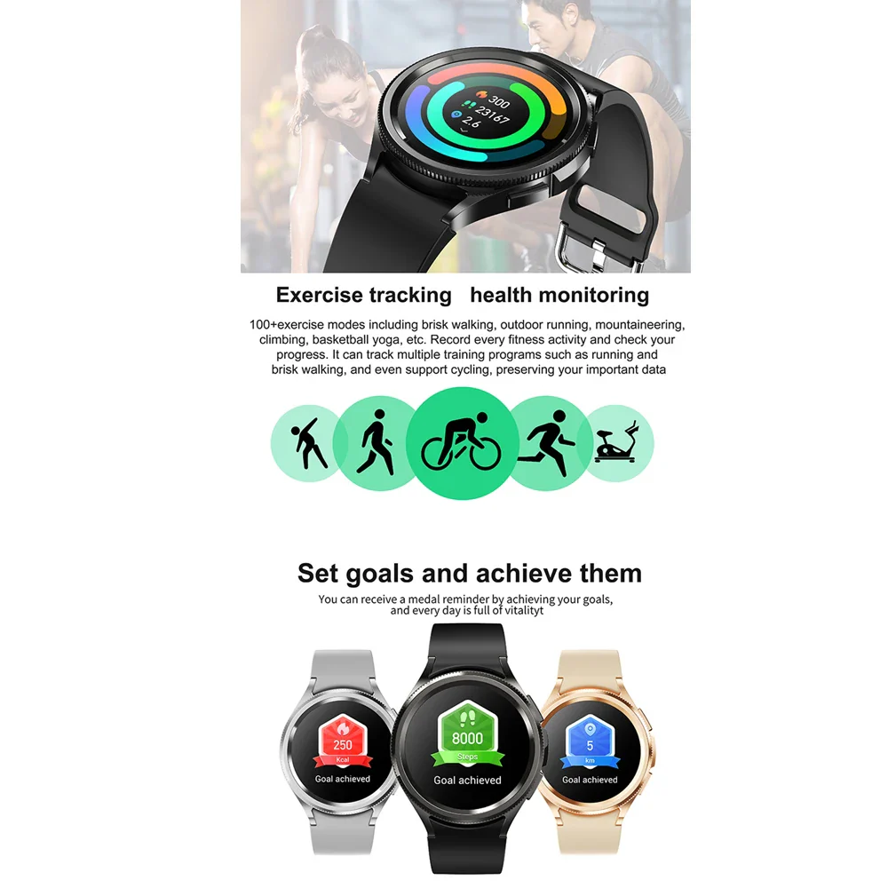 Classic Bluetooth Call Health Monitoring Smartwatch For Android & iOS - Image 4