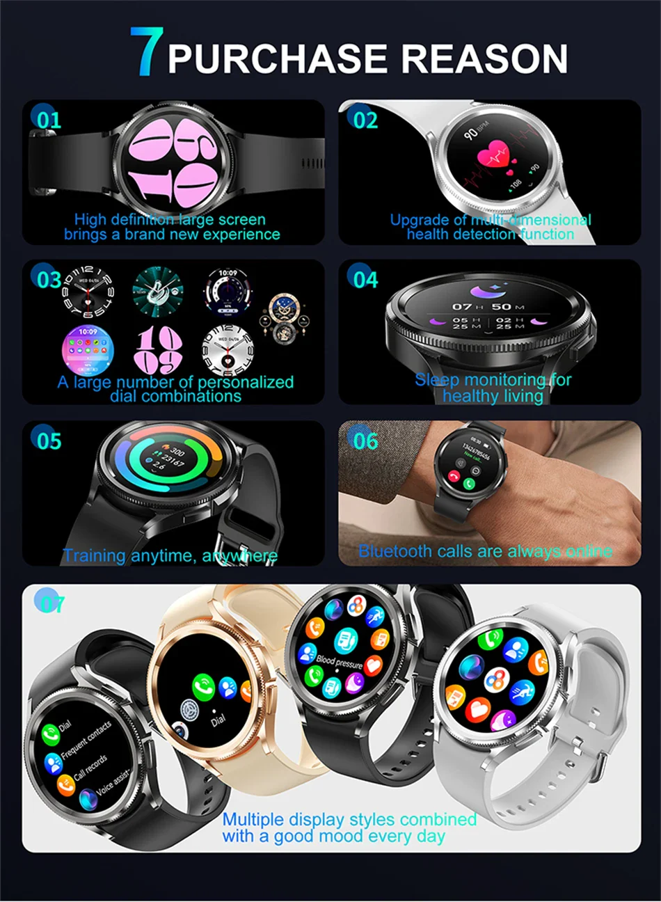 Classic Bluetooth Call Health Monitoring Smartwatch For Android & iOS - Image 9