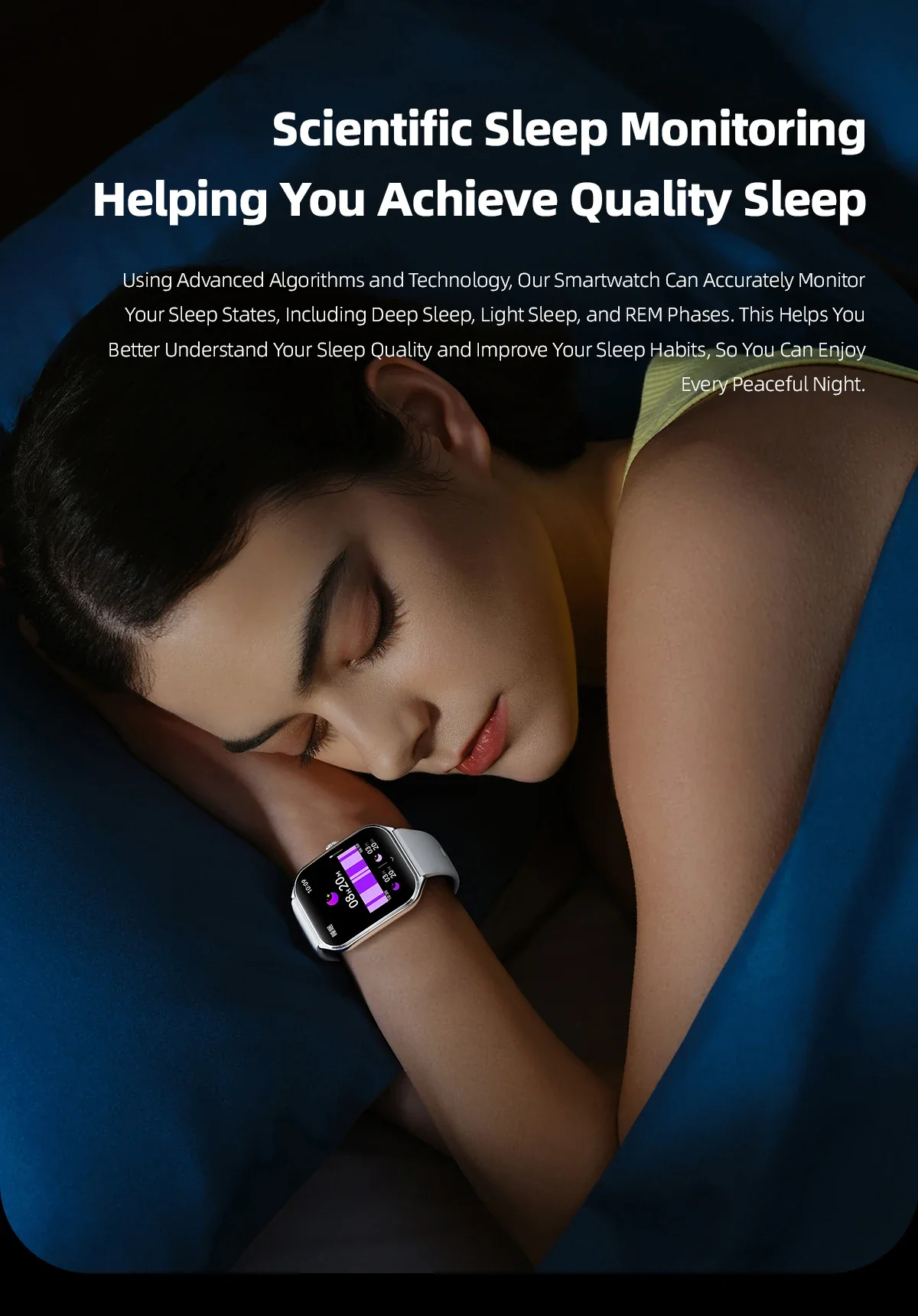 Ultra-Thin and Lightweight Brilliant 1.96” AMOLED Display Health Monitoring Smartwatch - Image 16