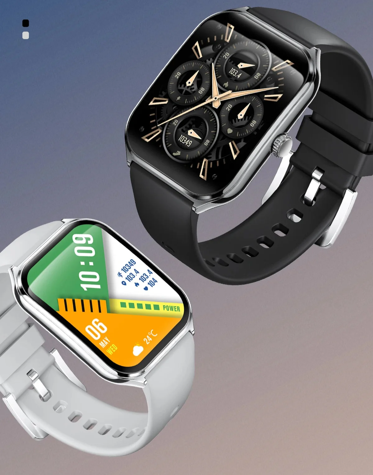 Ultra-Thin and Lightweight Brilliant 1.96” AMOLED Display Health Monitoring Smartwatch - Image 9