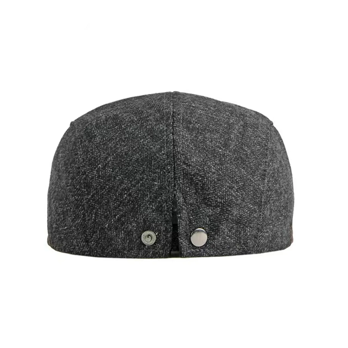 Spring & Autumn Adjustable Retro Flat Cap with Side Triangle Accent - Image 5