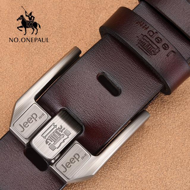 NO.ONEPAUL Jeep Genuine Leather Belt For Men - Image 2