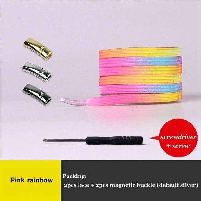 No-Tie™ Magnetic Lock Elastic Creative Shoe Laces - Image 17
