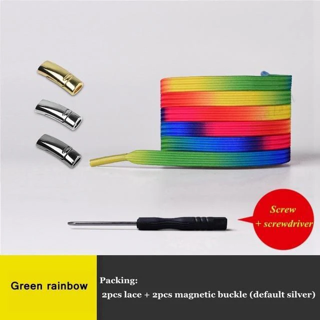 No-Tie™ Magnetic Lock Elastic Creative Shoe Laces - Image 20