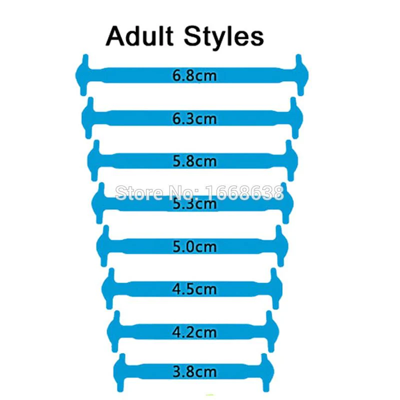 QuickLace - No Tie Silicone Shoelaces (16pcs set) - Image 17