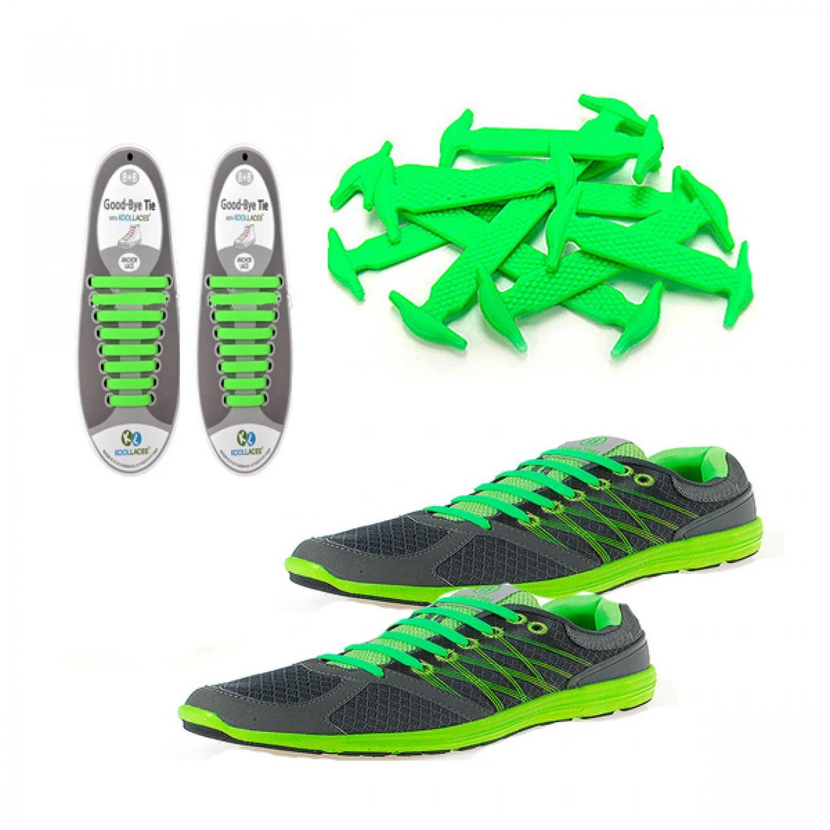 QuickLace - No Tie Silicone Shoelaces (16pcs set) - Image 18
