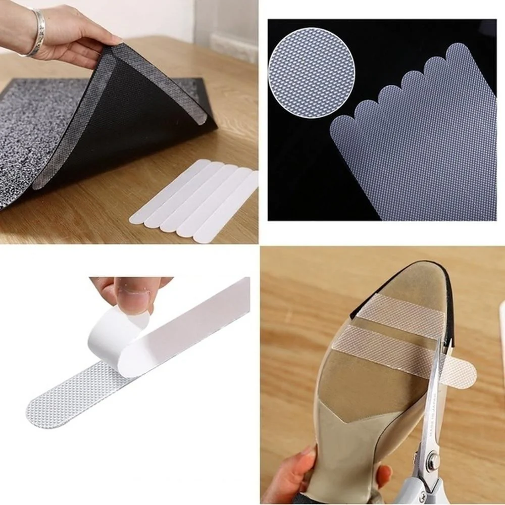 Multifunctional Shower Anti-Slip Sticker Pads (12pcs) - Image 3