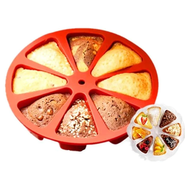 8 Cavity Non Stick Silicone Baking Mold - Image 2