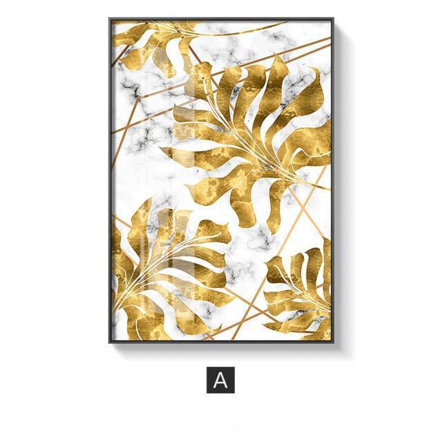 Nordic Style Botanical Canvas Wall Art - Image 2