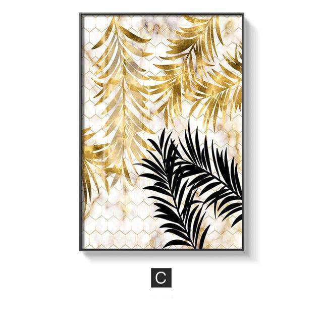 Nordic Style Botanical Canvas Wall Art - Image 4