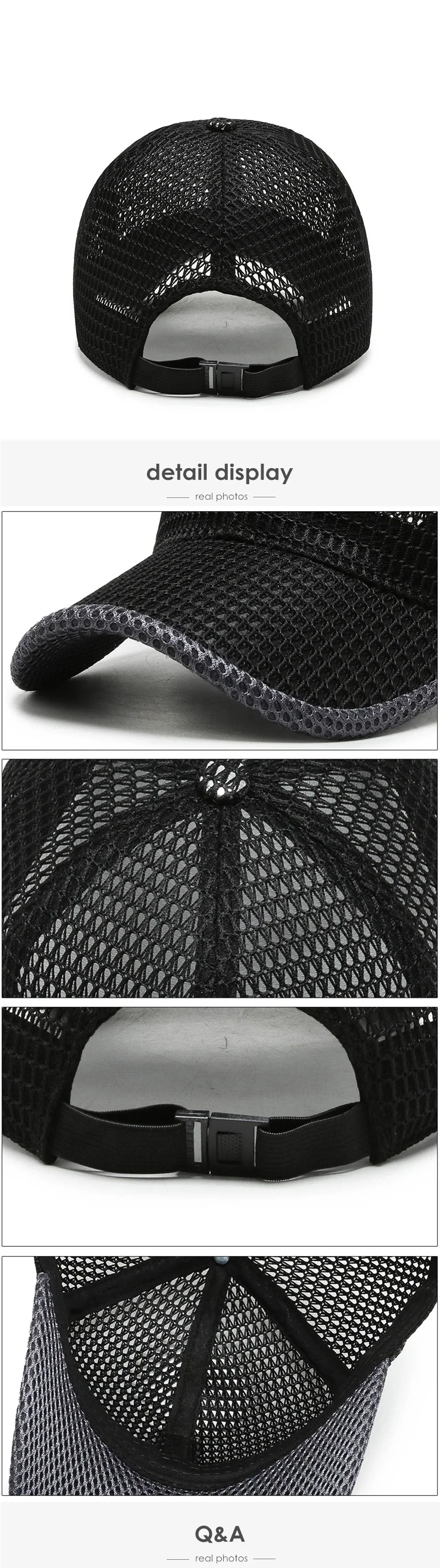Ultra-Breathable Classic Look with Modern Utility Mesh Baseball Cap - Image 10
