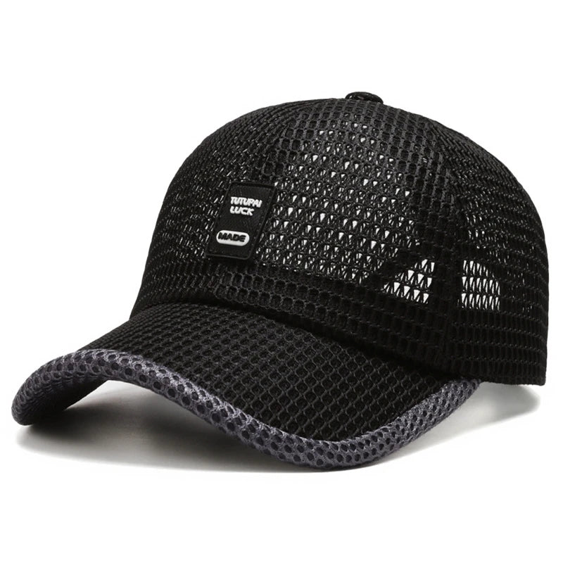 Ultra-Breathable Classic Look with Modern Utility Mesh Baseball Cap - Image 3