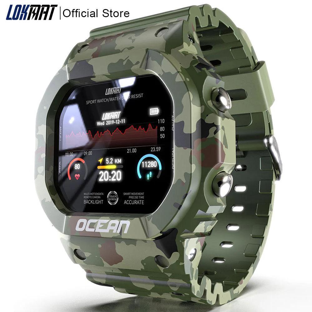 Ocean™ Heavy Duty Smart Sports Watch For Android & iOS - Image 2