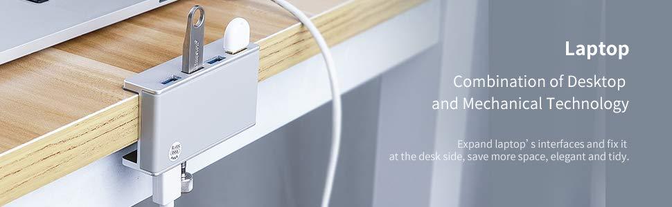 ORICO® Portable Clip-On 4-Port USB Hub - Image 7